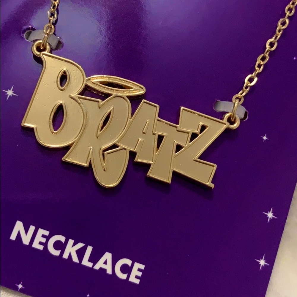 (1 left) BRATZ NAMEPLATE NECKLACE